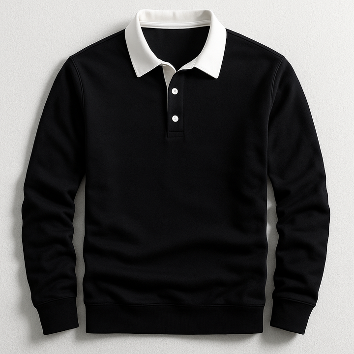 AURENCE | LONG SLEEVE POLO