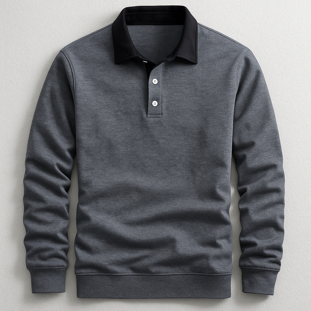 AURENCE | LONG SLEEVE POLO