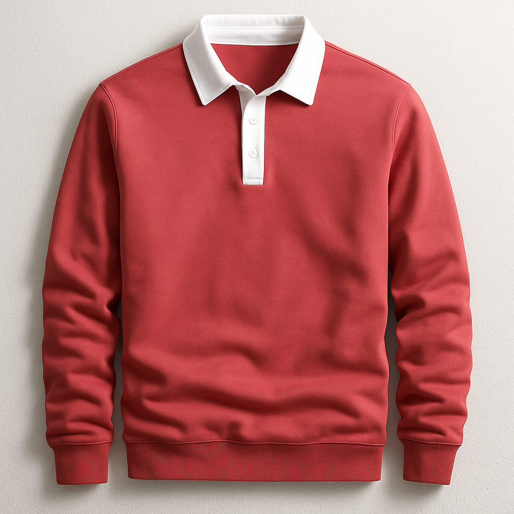 AURENCE | LONG SLEEVE POLO