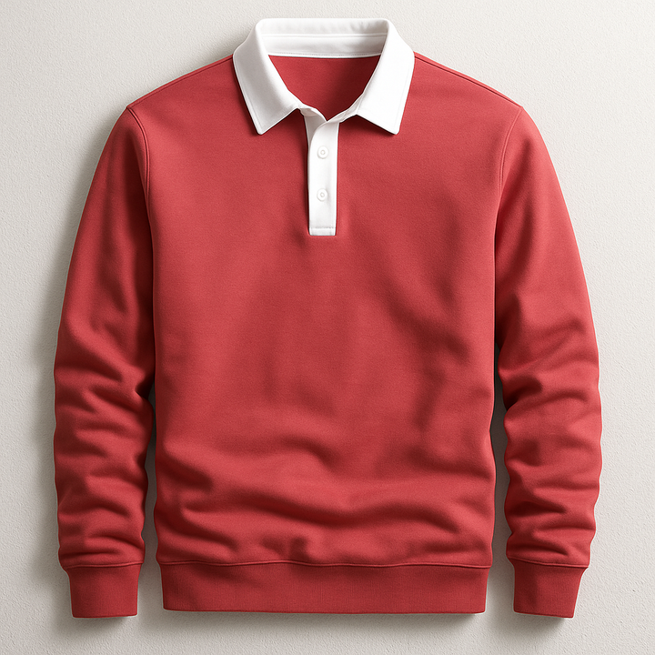 AURENCE | LONG SLEEVE POLO