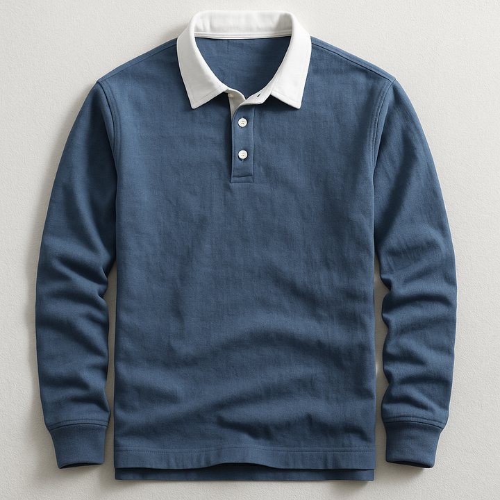 AURENCE | LONG SLEEVE POLO