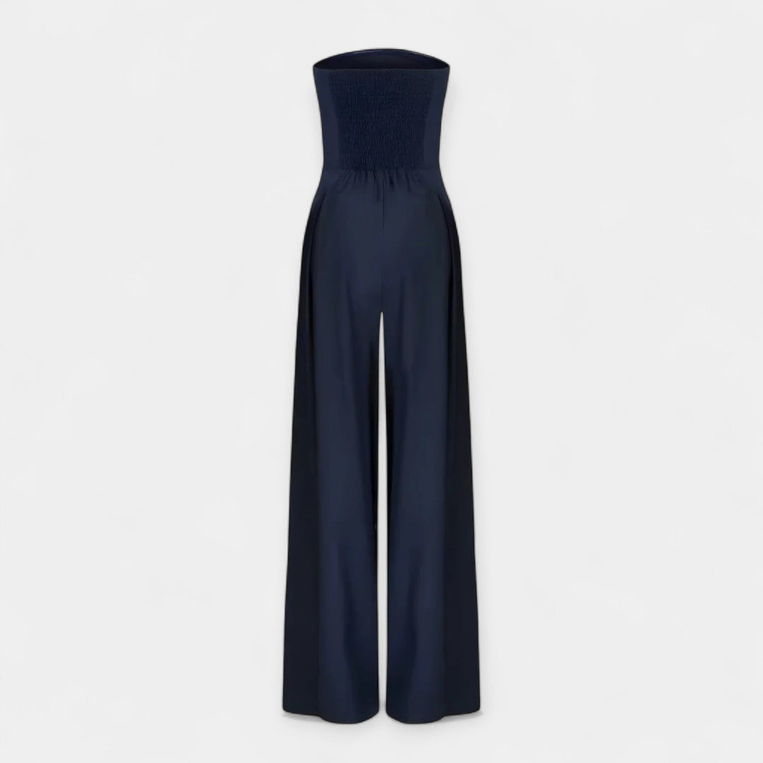 Sleeveless Bustier Jumpsuit
