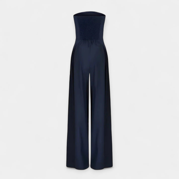Sleeveless Bustier Jumpsuit