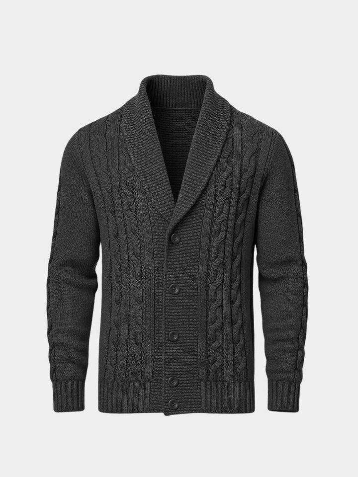 Men's Elegant Knitted Cardigan