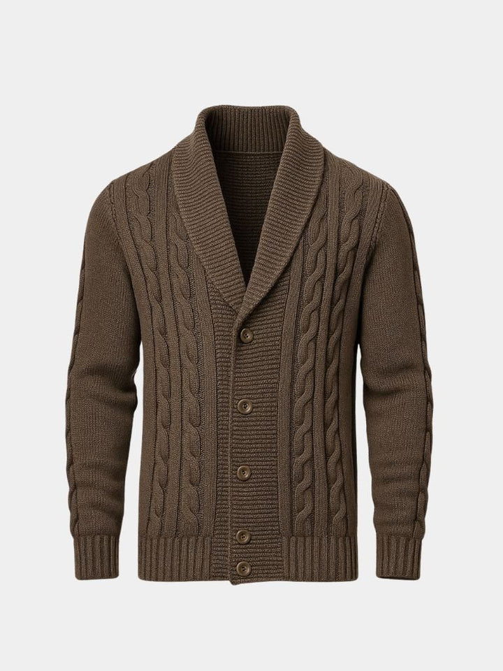 Men's Elegant Knitted Cardigan
