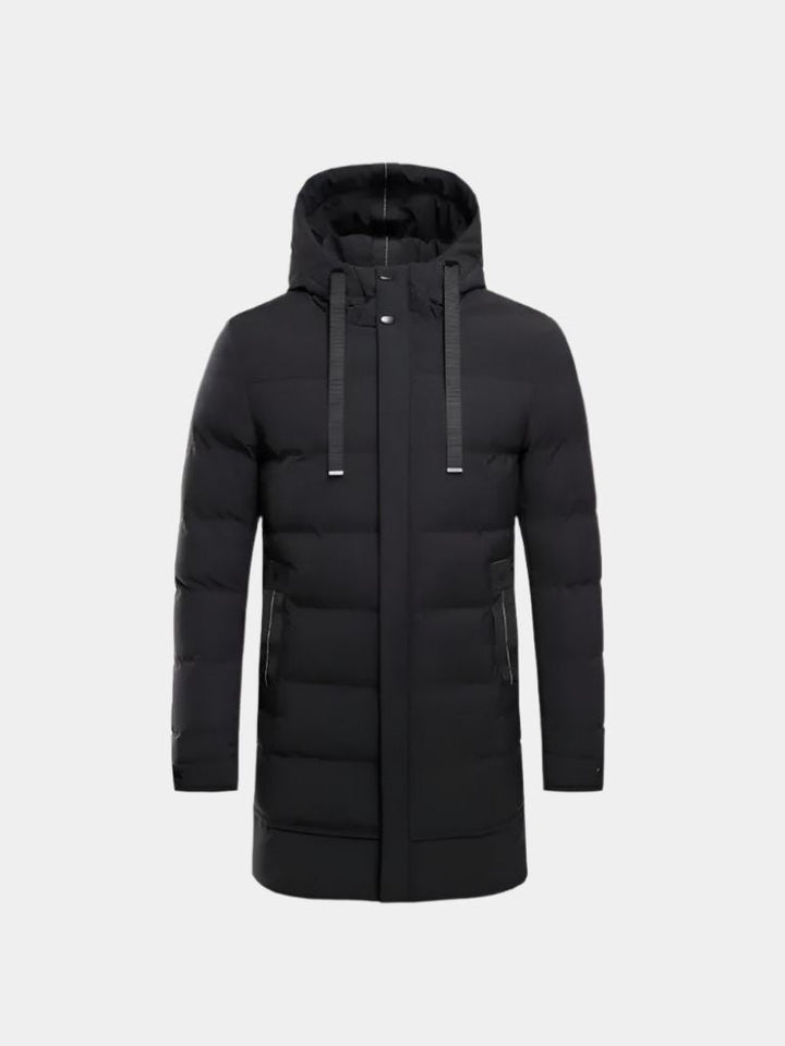Minimalist Long Down Jacket
