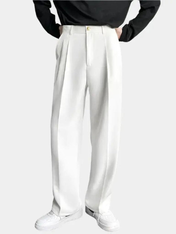Minimalist Old Money Style Trousers