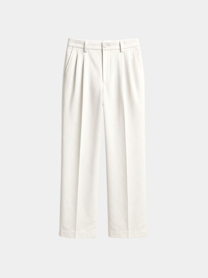 Minimalist Old Money Style Trousers