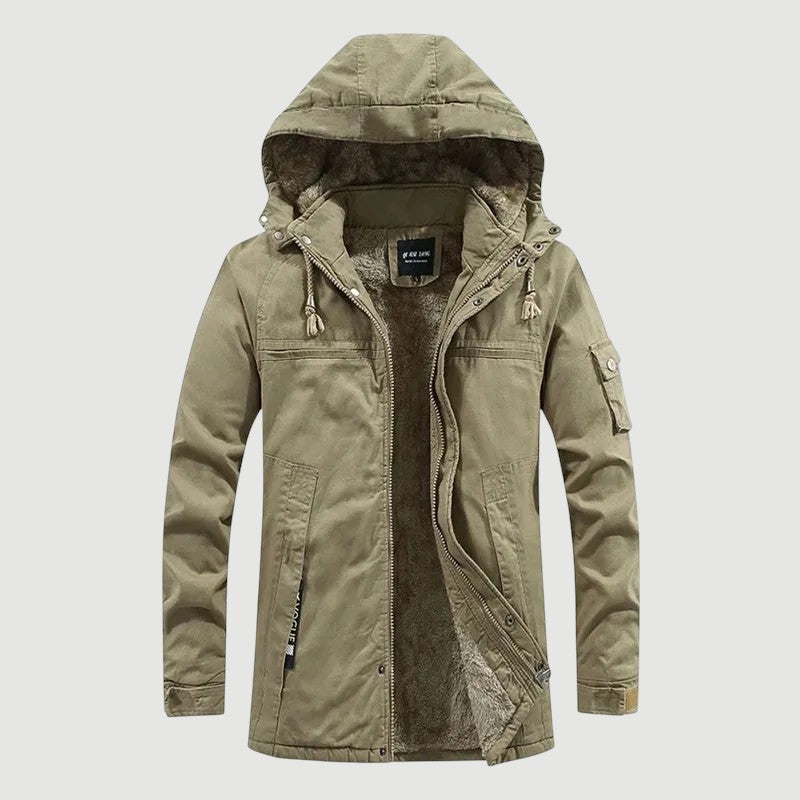 JAMES | WARM WINTER JACKET WITH FLEECE