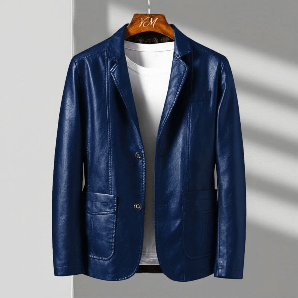 ALESSANDRO | LEATHER BLAZER
