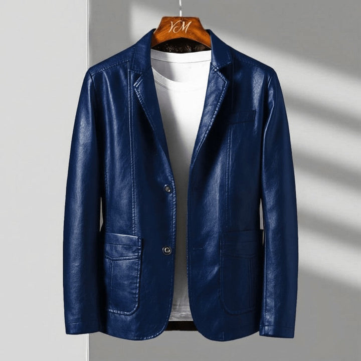 ALESSANDRO | LEATHER BLAZER