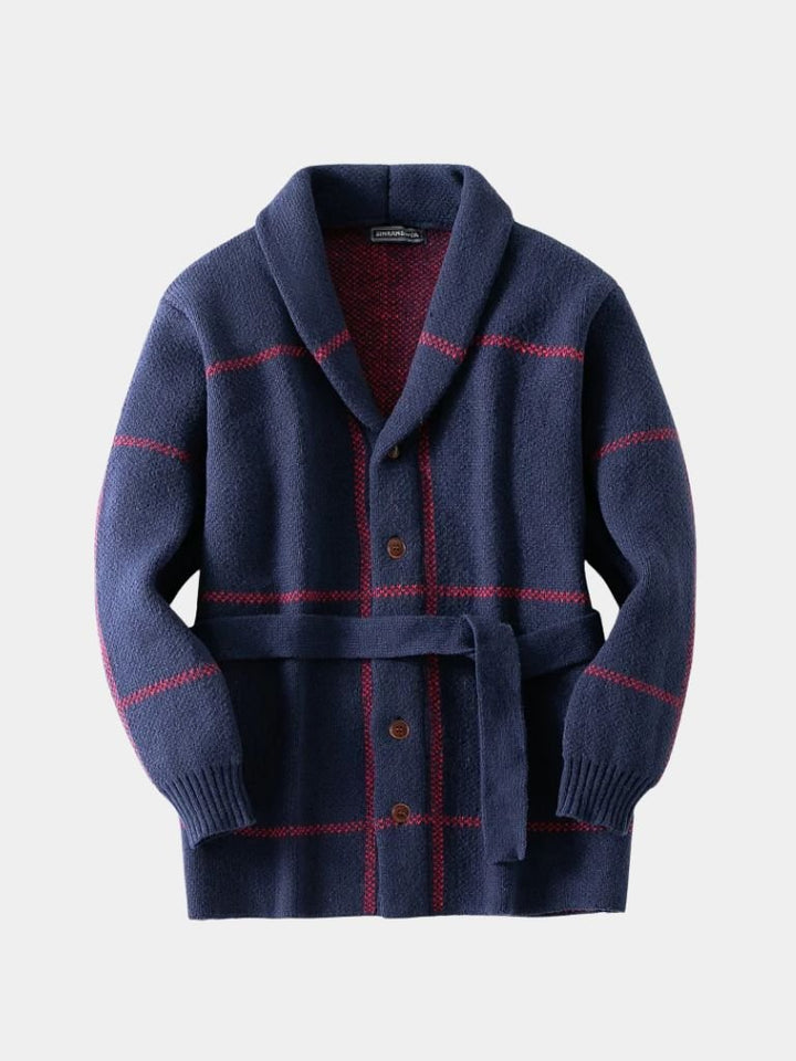 Sweater Coat with Belt in Rome