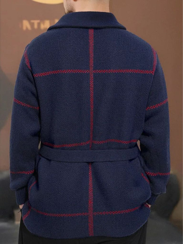 Sweater Coat with Belt in Rome
