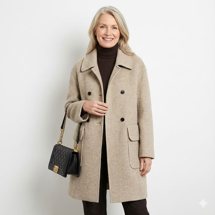 ALEXA™ | Urban Elegance Wool Trench